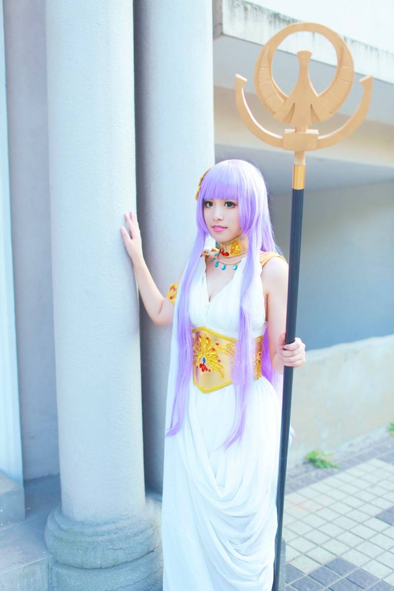 圣斗士雅典娜cosplay高清美图欣赏