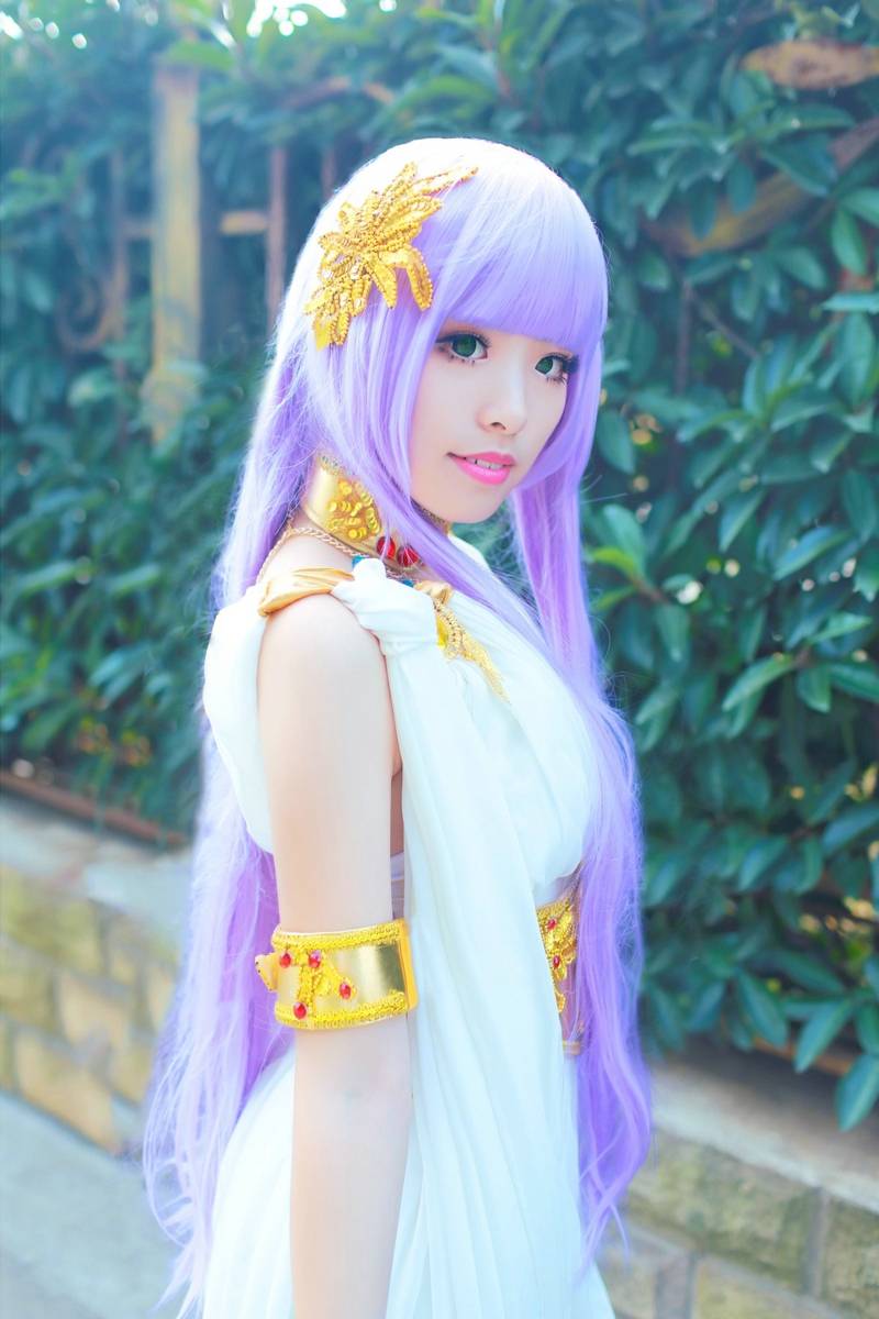 圣斗士雅典娜cosplay高清美图欣赏