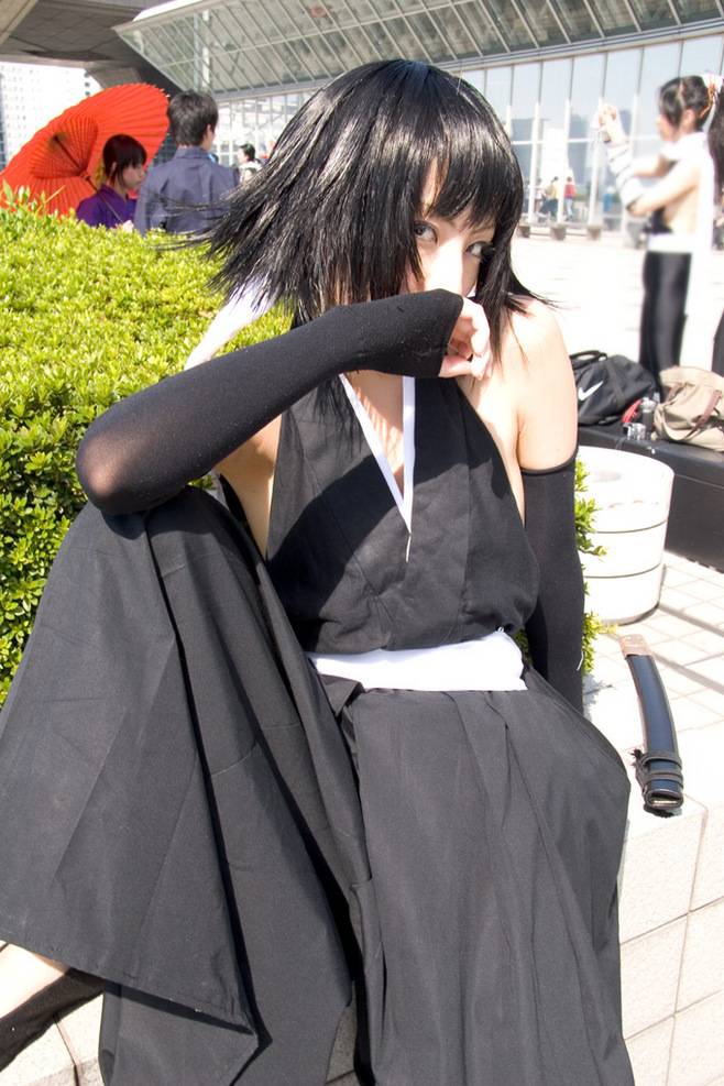 死神cos超嫩妆容诱惑图片精选