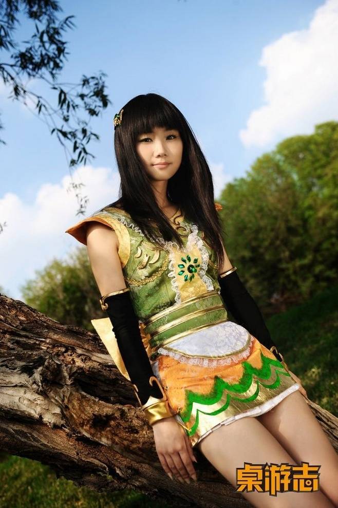 三国杀小乔cosplay清纯可人美图赏