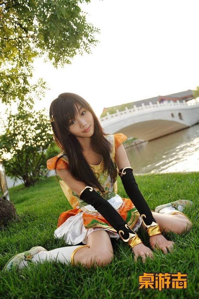 三国杀小乔cosplay清纯可人美图赏