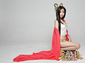 三国杀貂蝉cos扮演图片精选