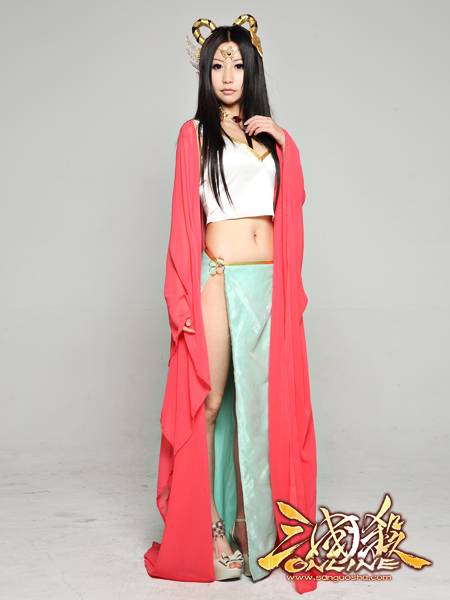 三国杀貂蝉cos扮演图片精选