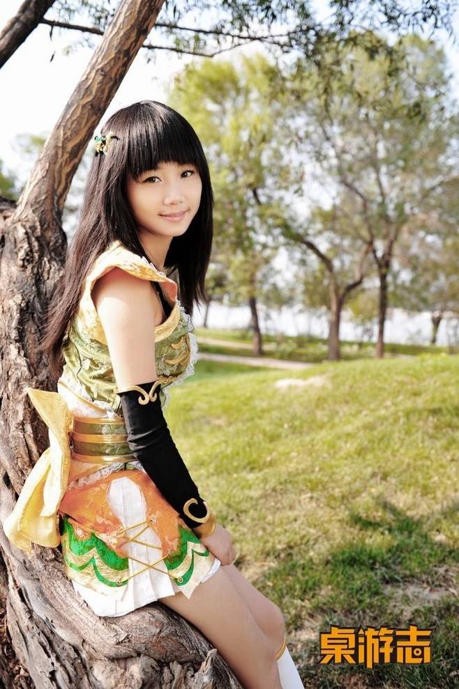 三国杀小乔cosplay清纯可人美图赏