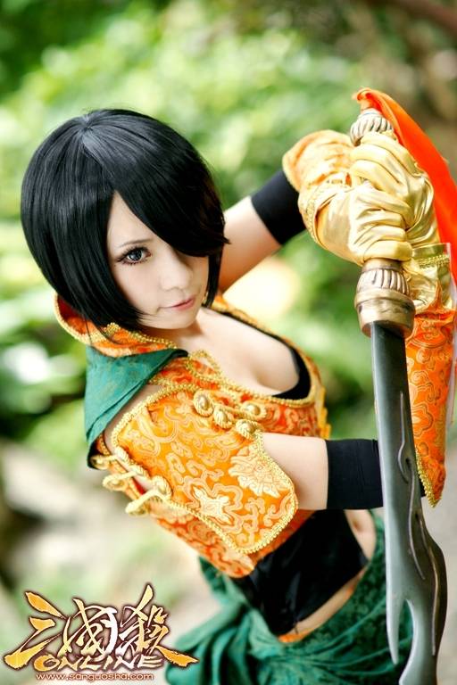 三国杀孙尚香cosplay性感福利图片