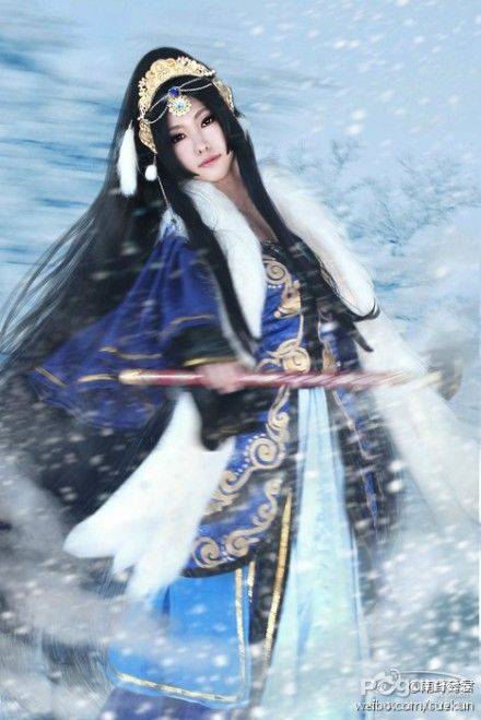 三国杀蔡文姬cos真人秀