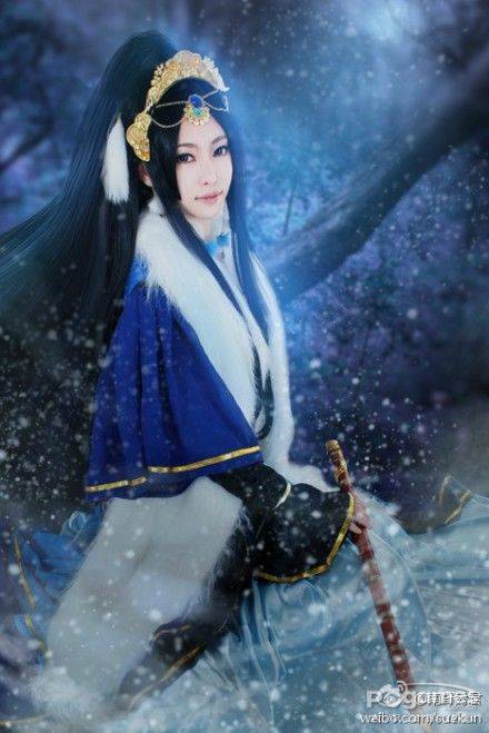 三国杀蔡文姬cos真人秀