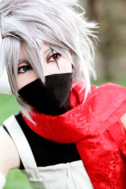 火影忍者人物旗木卡卡西cos图