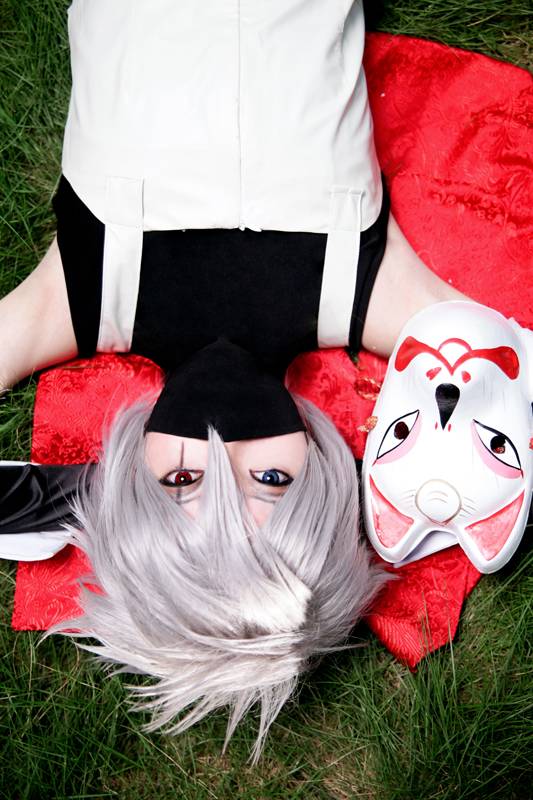 火影忍者人物旗木卡卡西cos图