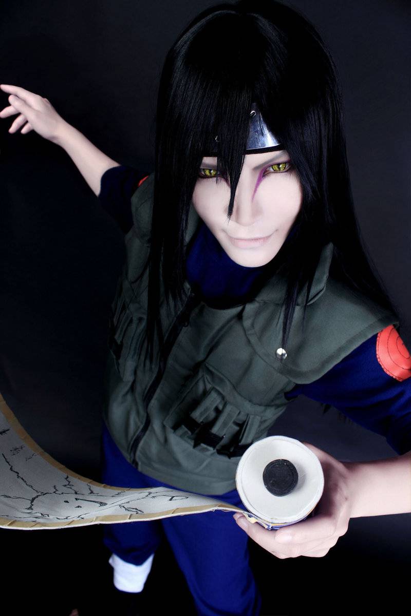 火影忍者大蛇丸cos高清美图