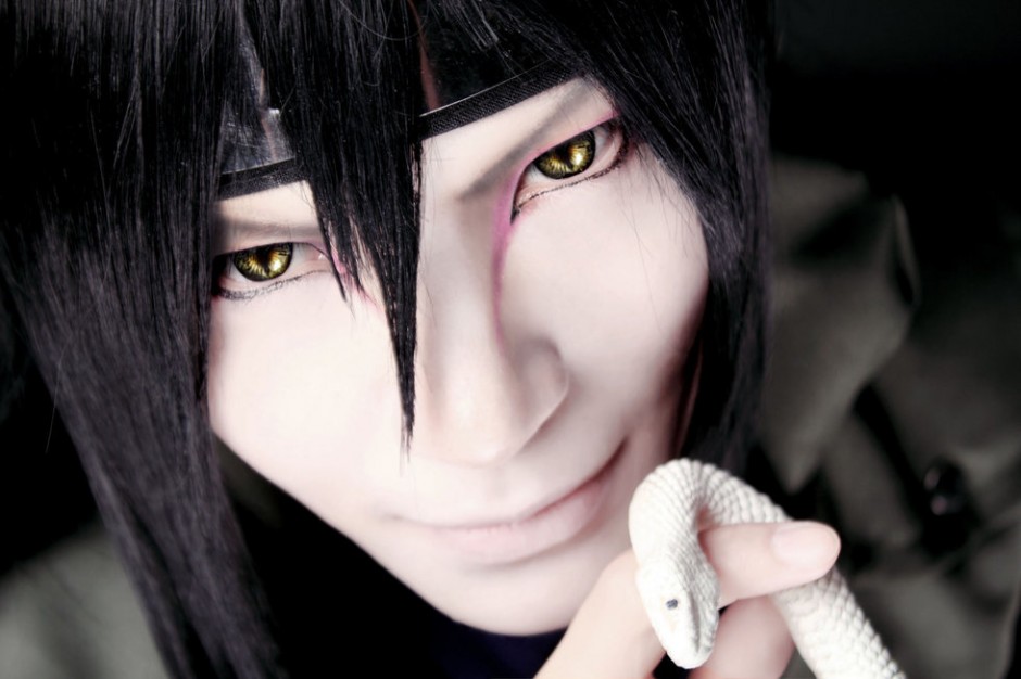 火影忍者大蛇丸cos高清美图