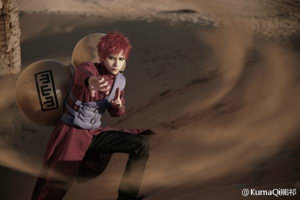 火影忍者帅气的我爱罗cos正片