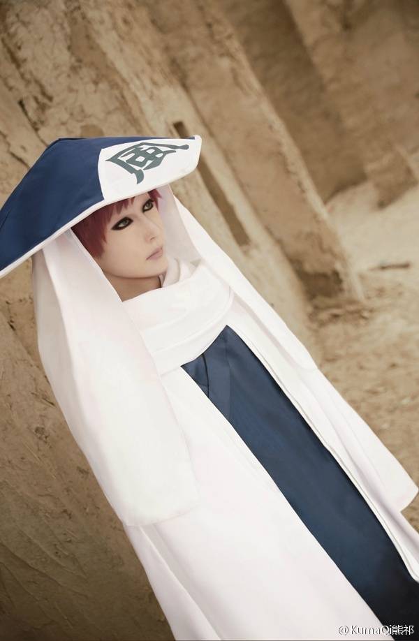 火影忍者帅气的我爱罗cos正片