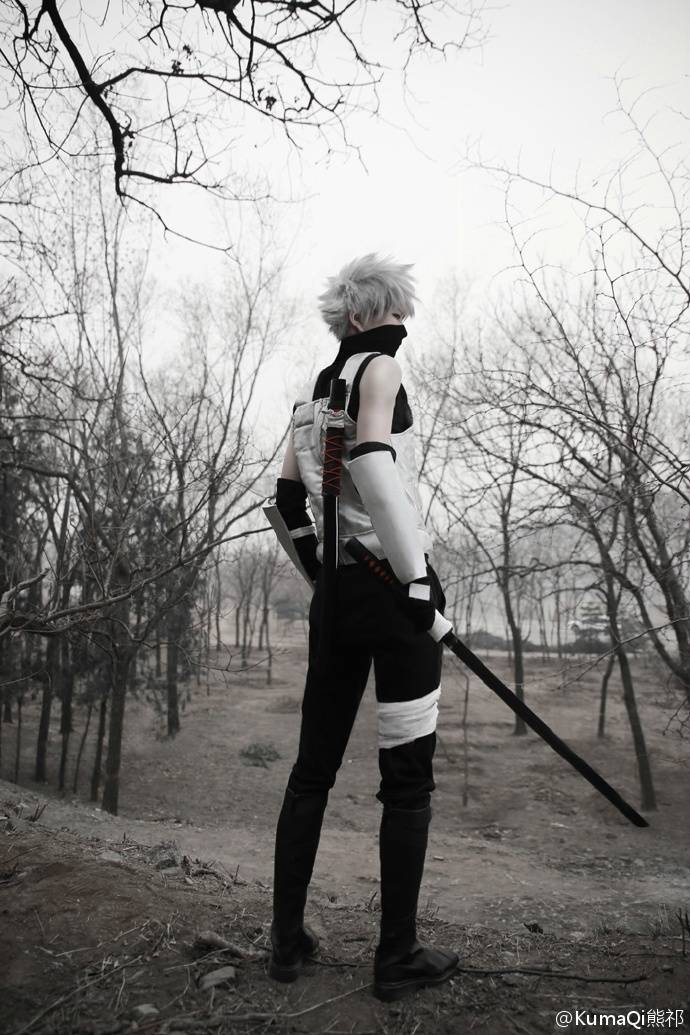 火影忍者卡卡西cosplay帅气图片