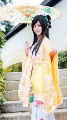 仙剑奇侠传五唐雨柔cos图温婉可人