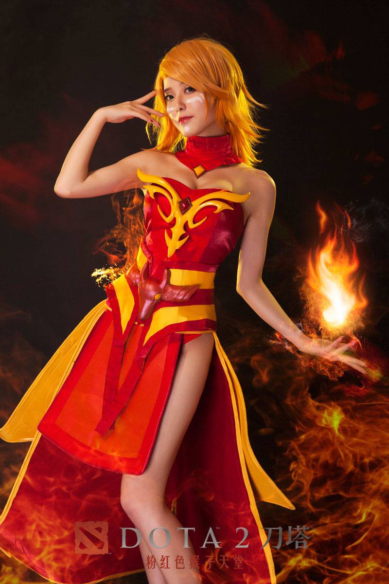 韩国火女cosplay高清图片美轮美奂