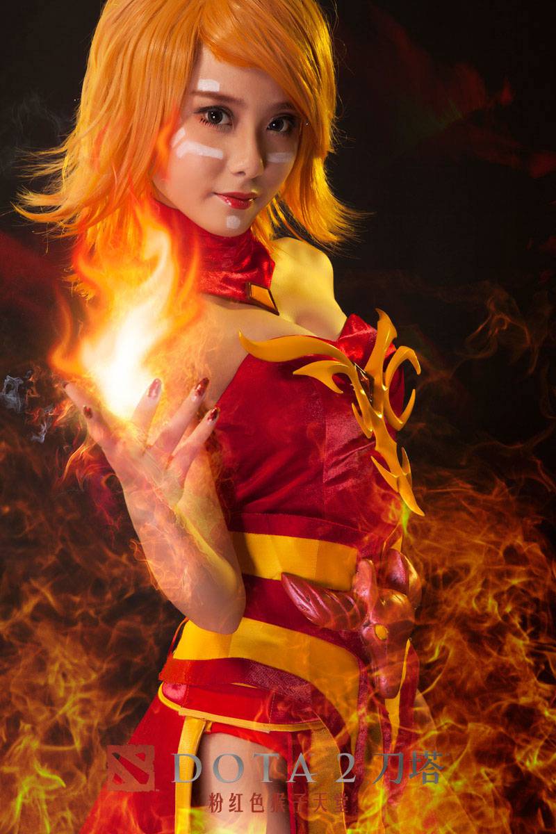 韩国火女cosplay高清图片美轮美奂