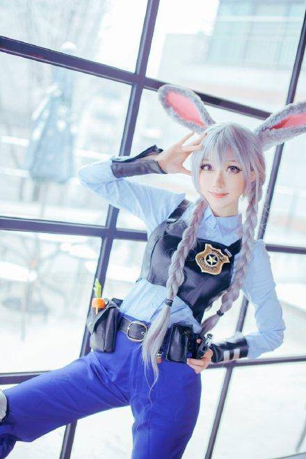 疯狂动物城cos兔子警官美图欣赏