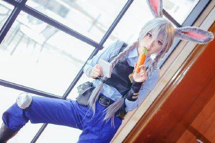 疯狂动物城cos兔子警官美图欣赏