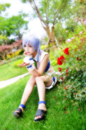 真人美女cosplay图片唯美清新