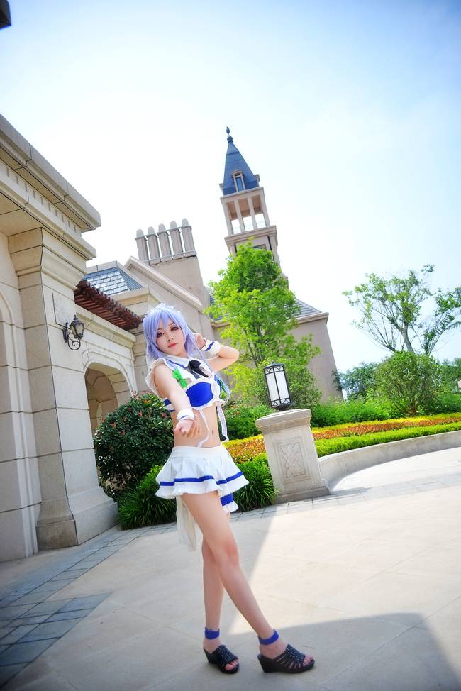 真人美女cosplay图片唯美清新