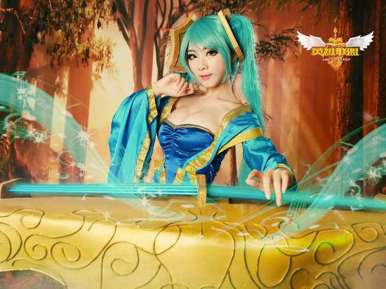 lol最美琴女cos图集欣赏