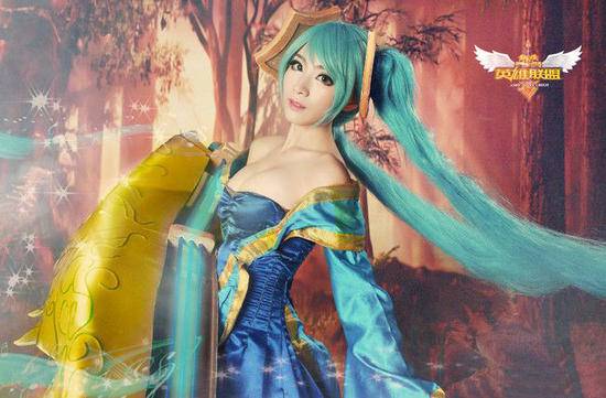 lol最美琴女cos图集欣赏