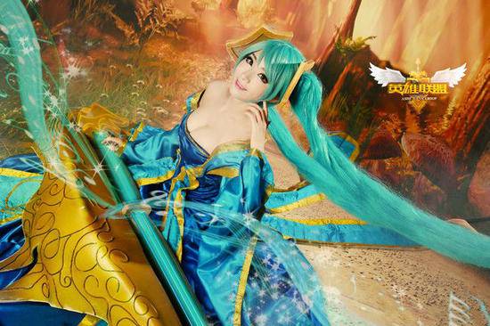 lol最美琴女cos图集欣赏