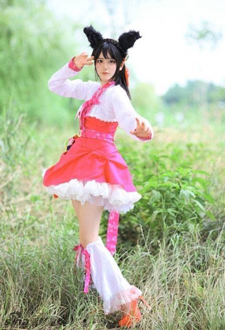 九尾妖狐阿狸cos图美呆了