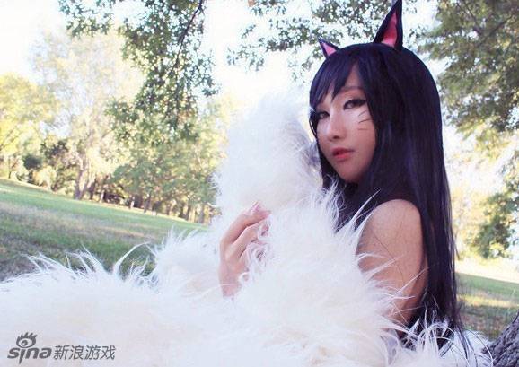 九尾妖狐阿狸cos图美呆了