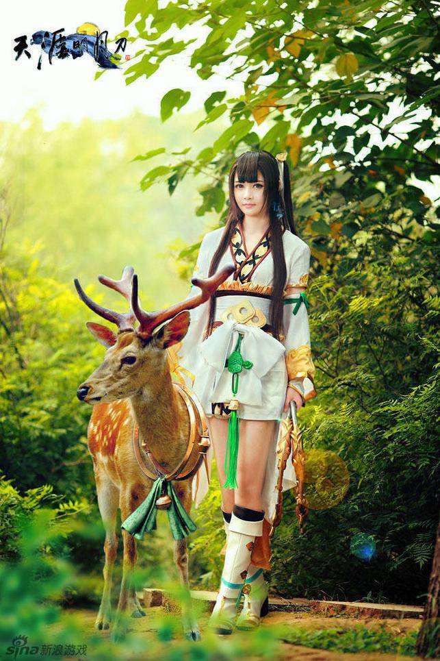 天涯明月刀曲无忆cos图片清纯动人