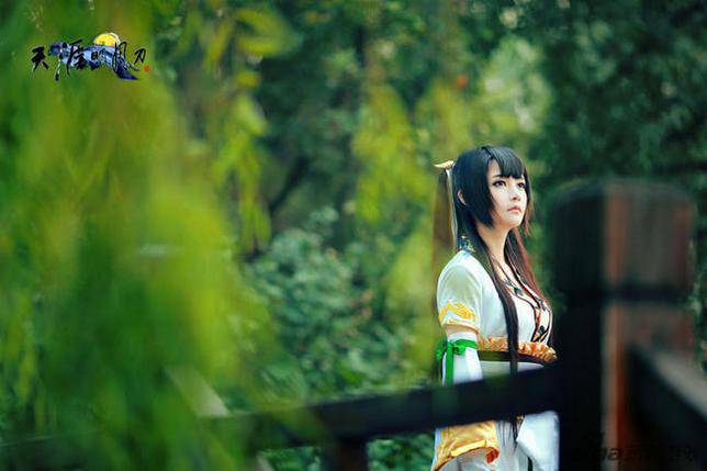天涯明月刀曲无忆cos图片清纯动人
