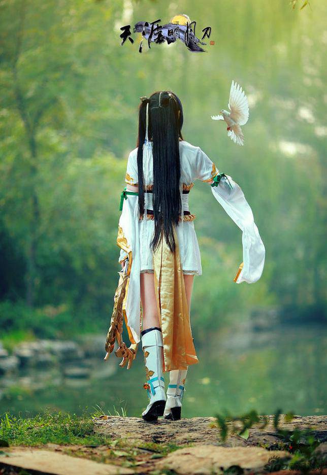 天涯明月刀曲无忆cos图片清纯动人