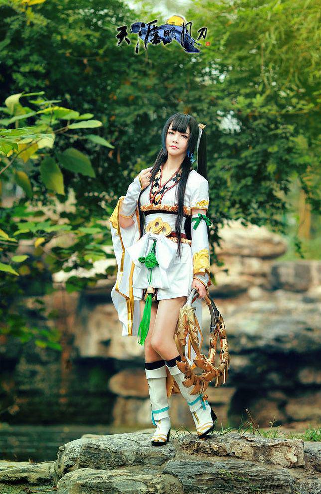 天涯明月刀曲无忆cos图片清纯动人