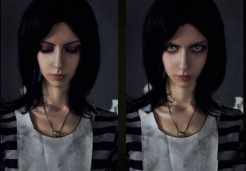 东方爱丽丝COS正片暗黑童话侵袭