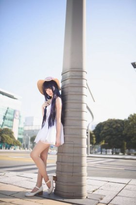 超美五更琉璃COS图片清纯可人