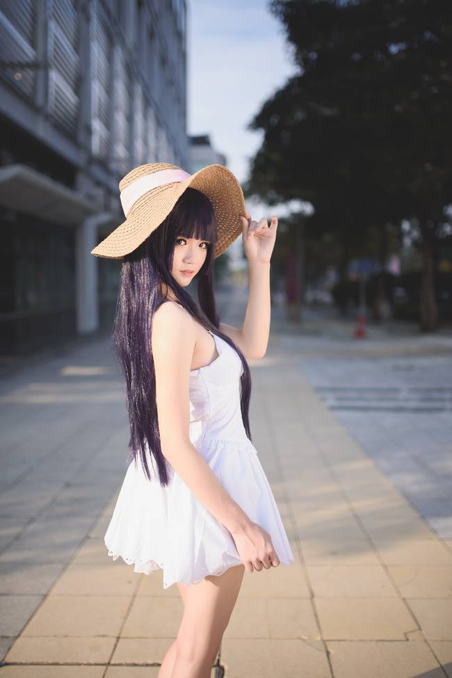 超美五更琉璃COS图片清纯可人