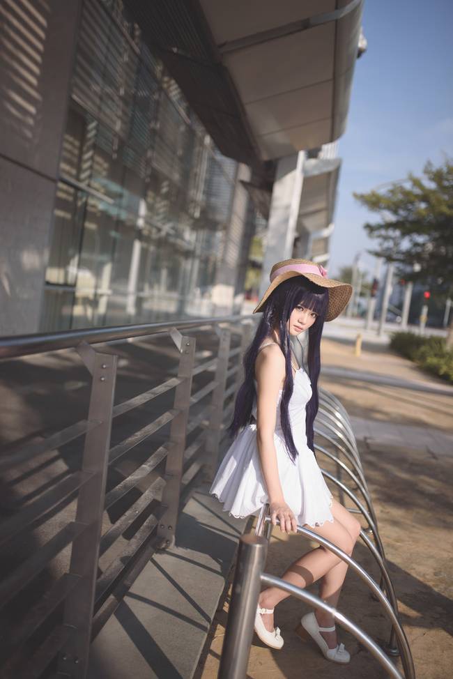 超美五更琉璃COS图片清纯可人