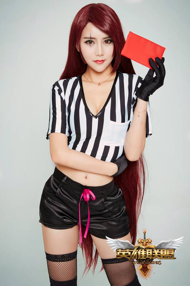 英雄联盟卡特琳娜cos美图欣赏