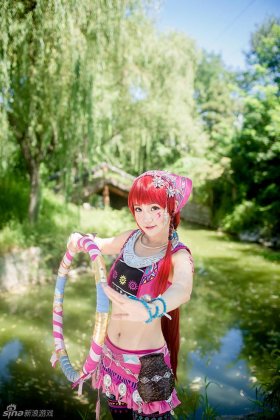 仙剑5小蛮cos图片清纯可爱