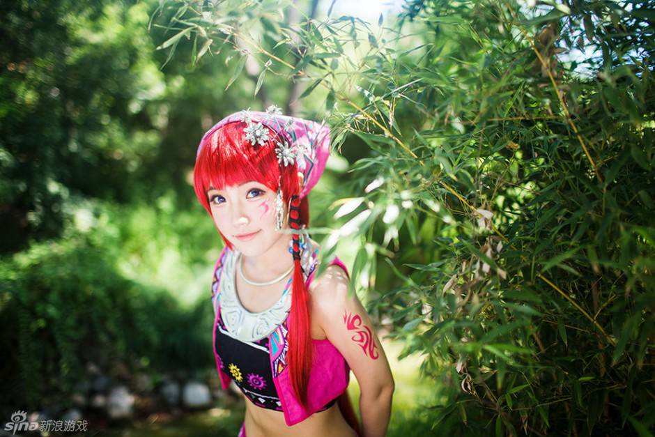 仙剑5小蛮cos图片清纯可爱