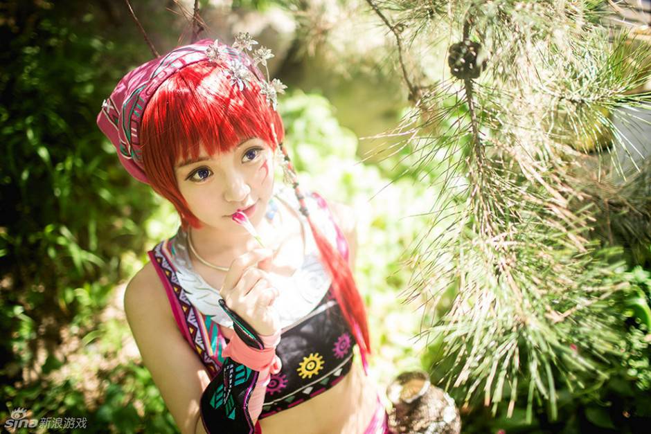 仙剑5小蛮cos图片清纯可爱