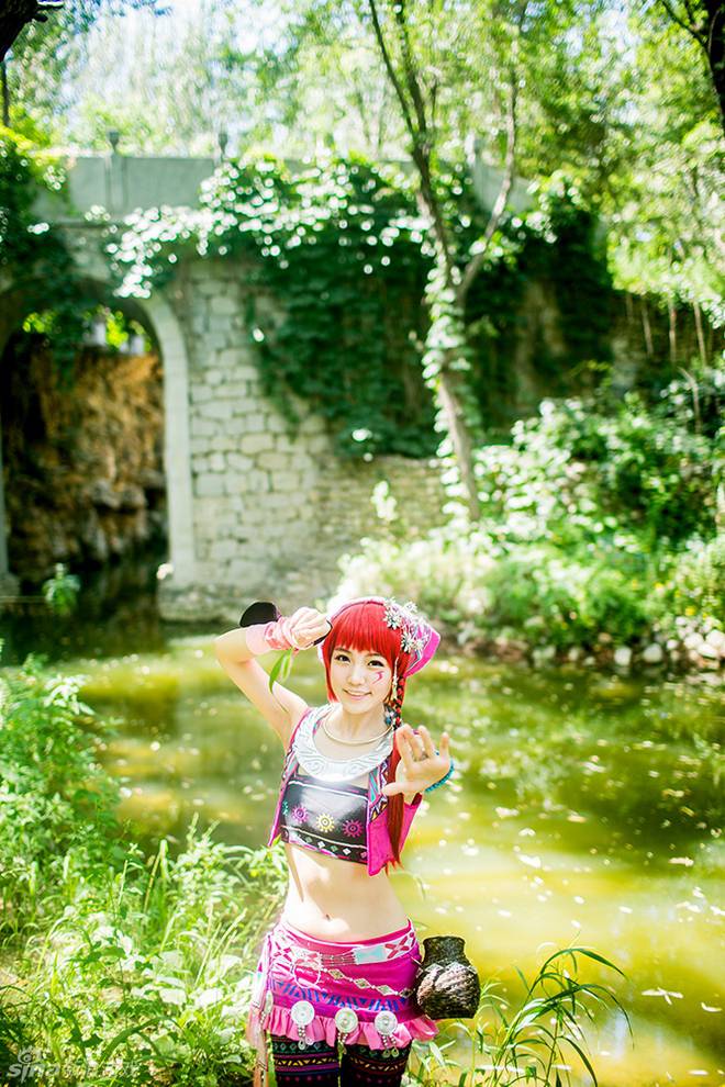 仙剑5小蛮cos图片清纯可爱