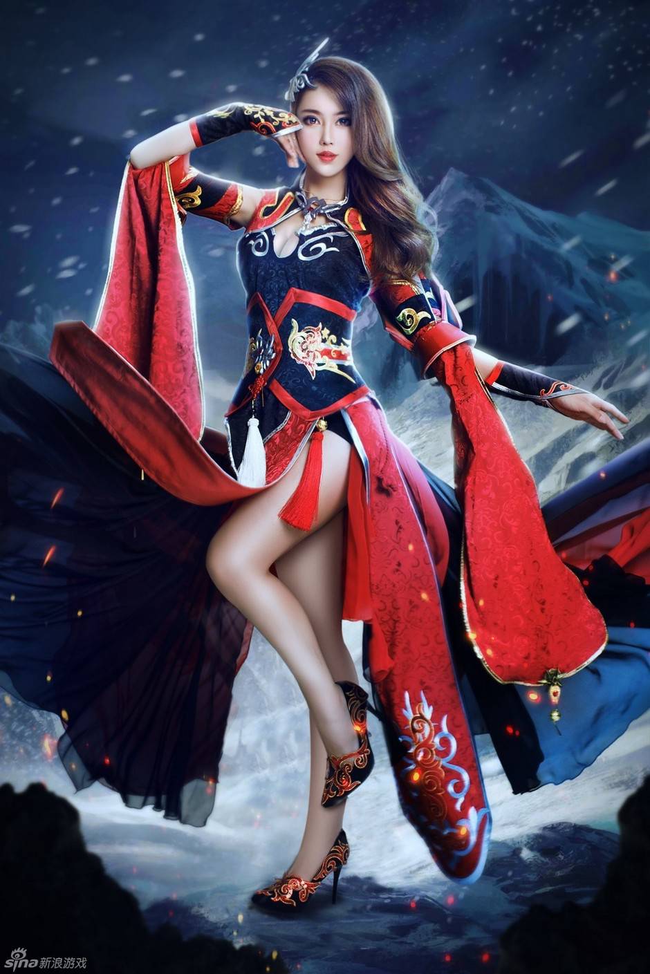 游戏美女cos图片引爆视觉诱惑