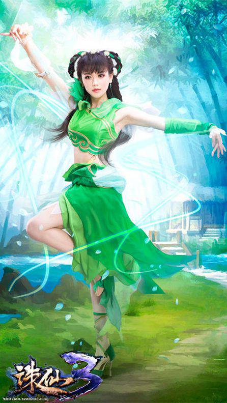 可爱古装cos图片宛若仙女下凡