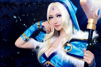 好看的冰女cosplay高清美图