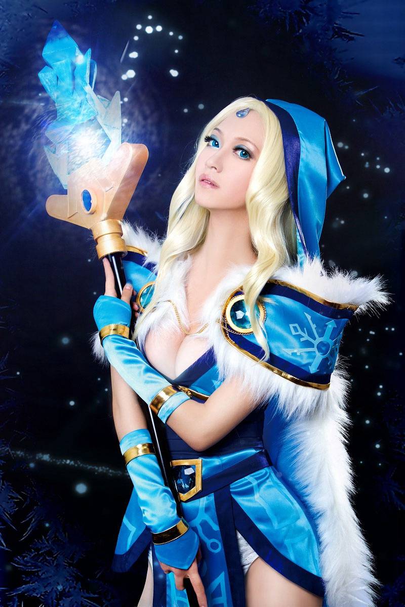 好看的冰女cosplay高清美图