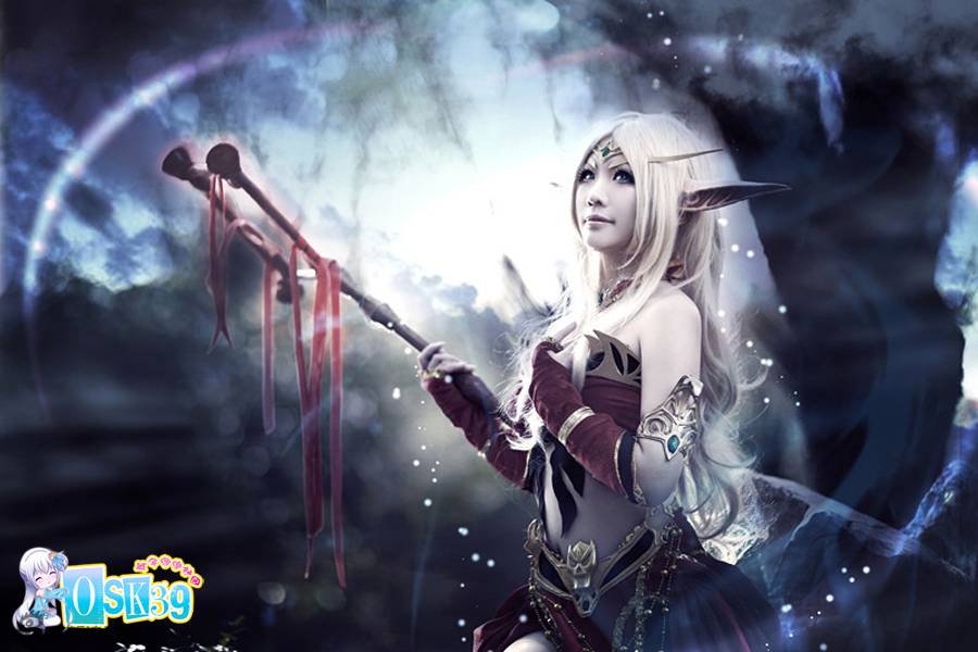 魔兽世界血精灵cos魅惑图集