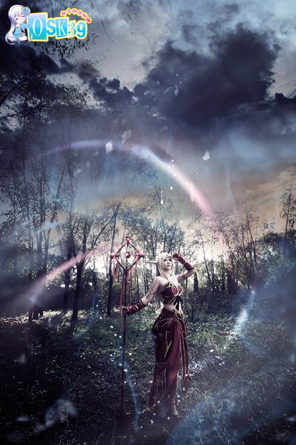 魔兽世界血精灵cos魅惑图集