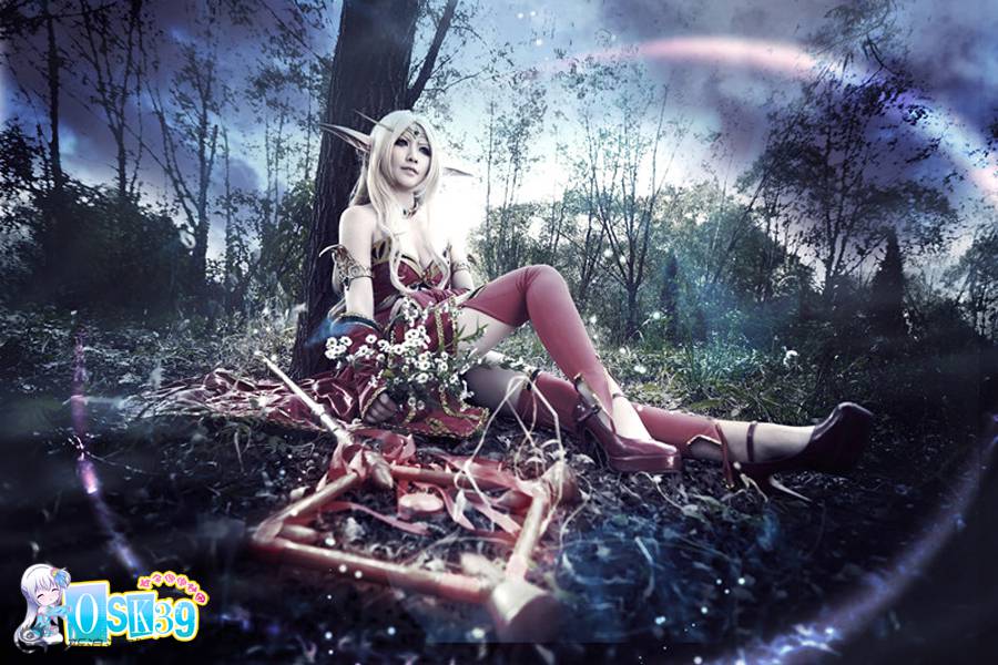 魔兽世界血精灵cos魅惑图集